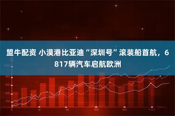 盟牛配资 小漠港比亚迪“深圳号”滚装船首航，6817辆汽车启航欧洲